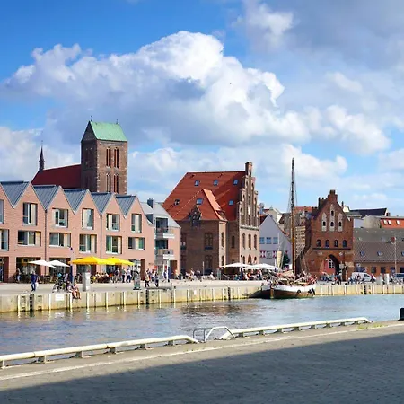 公寓 Urlaub Im Herzen Wismars Dg *